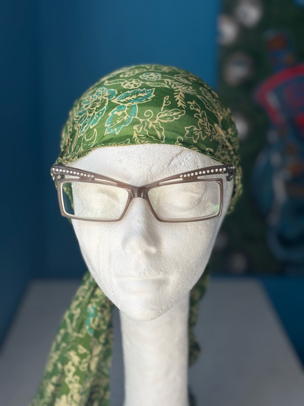 Vintage SEE Eyewear 2836 Paris Style Rhinestone Glasses Y2K Browline Frame
